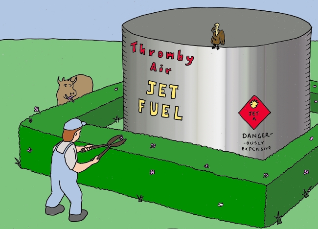 Thomby Air - Fuel Hedging - Our fuel hedgers are the best in the business!