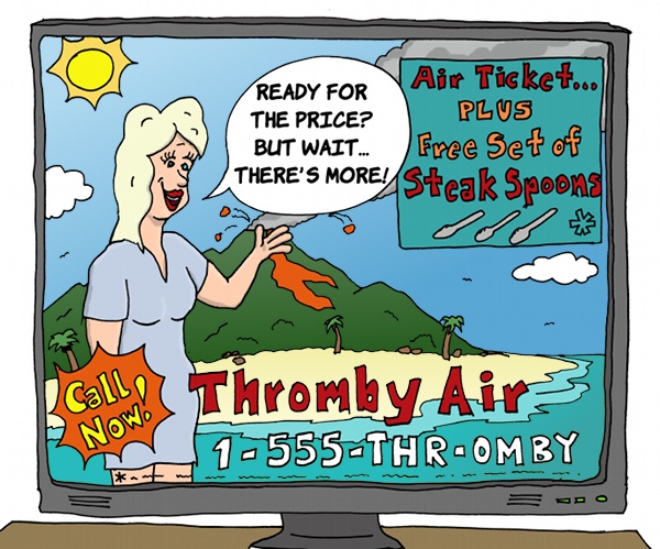 Thromby Air - Airline TV Advertisement