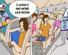 Leg Room? Wishful Thinking!