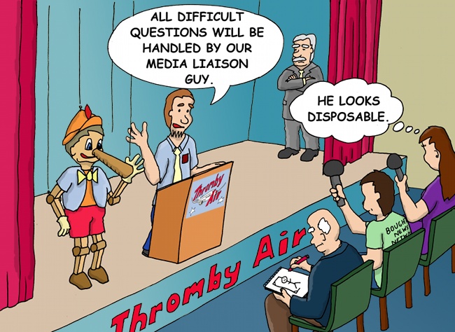 Media Liaison Thromby Air Low Cost Airline